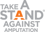 Take A Stand Against Amputation Logo. CSI